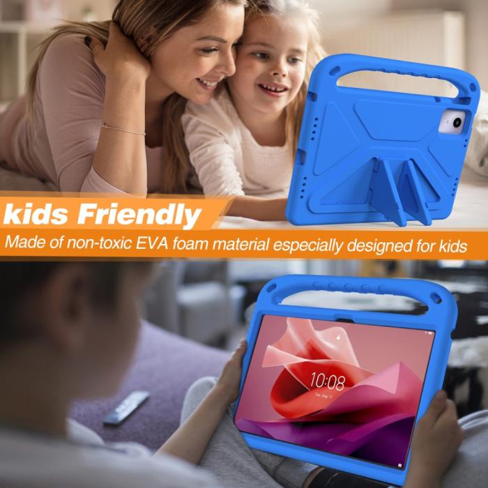 Bild 5,  Lenovo Tab M11 Kickstand Skal EVA För Barn Blå - Teknikhallen.se