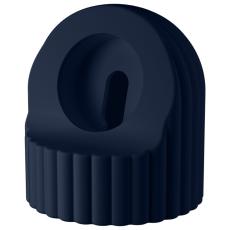  Apple Watch Wave Silikon Stativ M&ouml;rk Bl&aring; - Teknikhallen.se