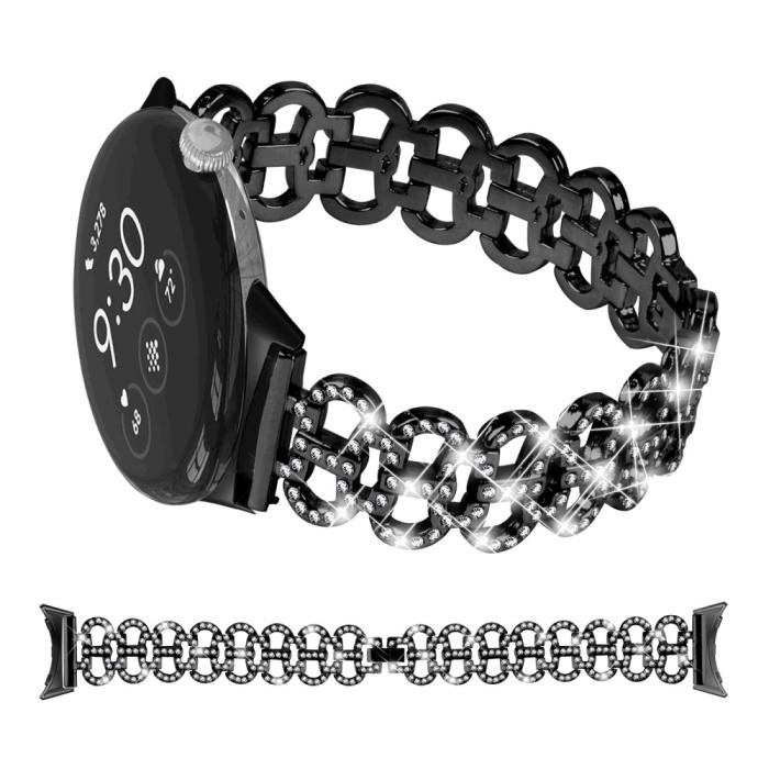 Bild 3,  Google Pixel Watch / Watch 2 Kalebassformat Dekor Armband - Teknikhallen.se