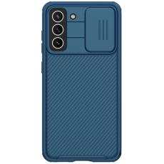 NILLKIN NILLKIN Samsung Galaxy S21 FE Skal CamShield Pro Bl&aring; - Teknikhallen.se