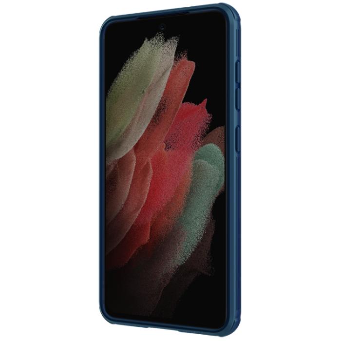 Bild 3, NILLKIN NILLKIN Samsung Galaxy S21 FE Skal CamShield Pro Blå - Teknikhallen.se