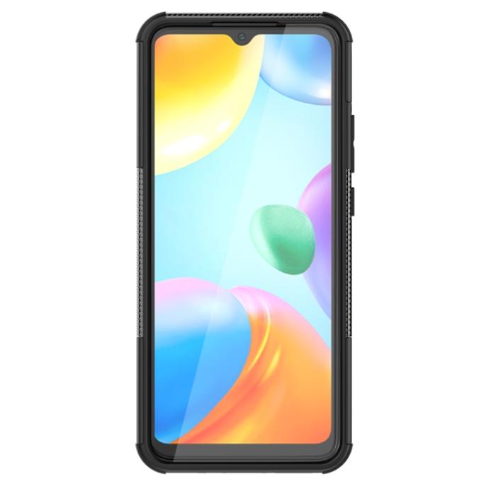 Bild 3,  Xiaomi Redmi 10C Skal Ultimata Stöttåligt med Stöd Svart - Teknikhallen.se