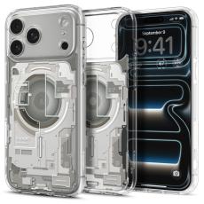 Spigen Spigen iPhone 18 Pro / 17 Pro Skal MagSafe Zero One Titanium - Teknikhallen.se