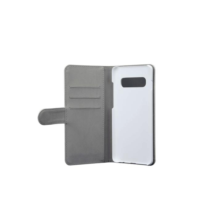Bild 3, Gear GEAR Samsung Galaxy S10 Plus Fodral Läder Vit - Teknikhallen.se