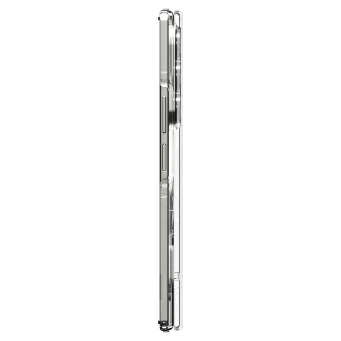 Bild 6, Spigen Spigen Galaxy Z Fold 7 Skal MagSafe Ultra Hybrid Pro Clear/White - Teknikhallen.se