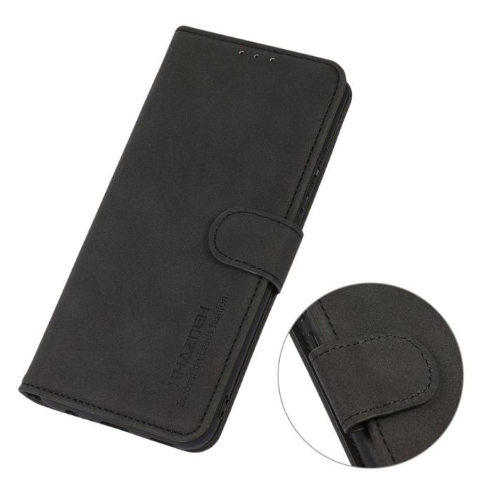 Bild 5, KHAZNEH KHAZNEH OnePlus Nord 3 5G Fodral Retro Läder Svart - Teknikhallen.se