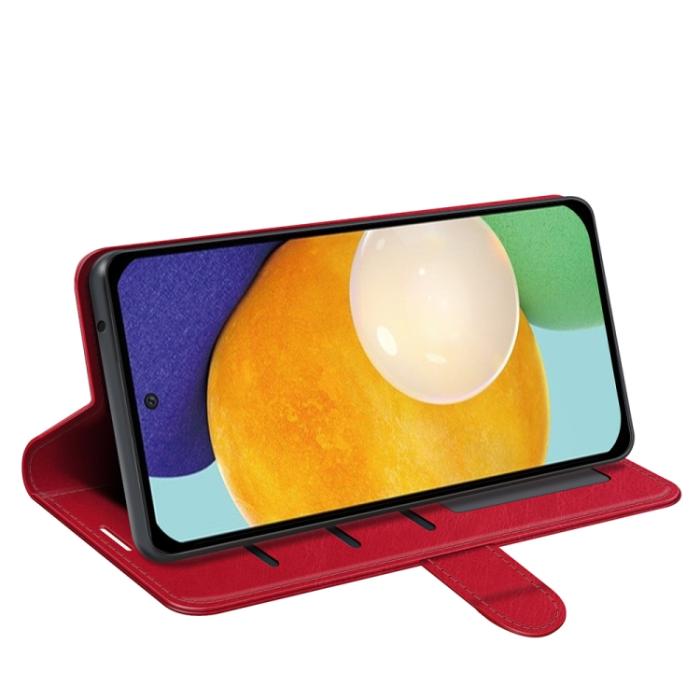 Bild 5,  Samsung Galaxy A13 4G Fodral Klassisk Struktur Röd - Teknikhallen.se