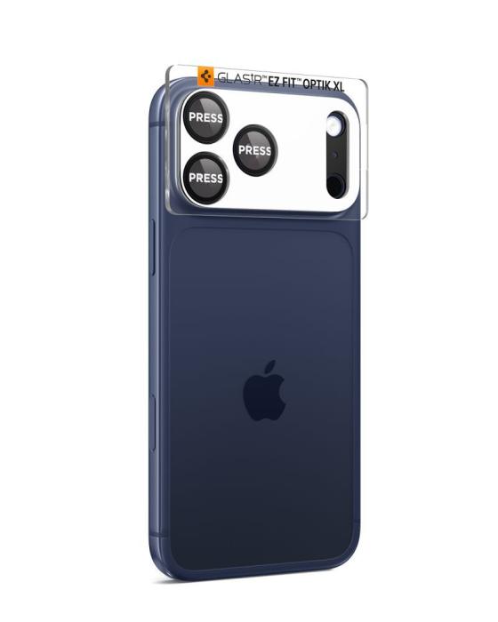 Bild 3, Spigen Spigen iPhone 17 Pro Max Linsskydd Optik Pro GLAS.tR 