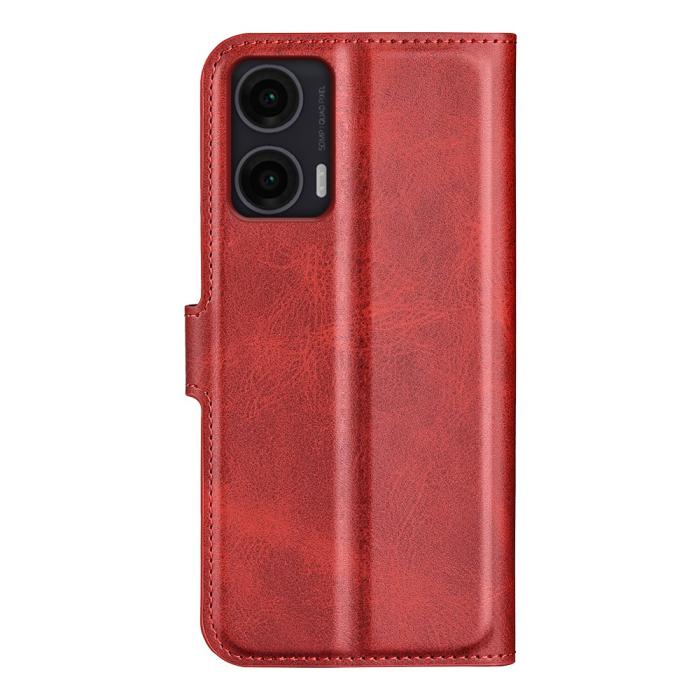 Bild 6,  Motorola Moto G35 5G Fodral Läder Röd - Teknikhallen.se