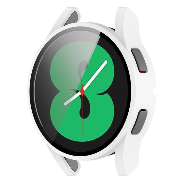 Bild 3,  Galaxy Watch FE/4 40 mm Skal Med Skärmskydd Vit - Teknikhallen.se