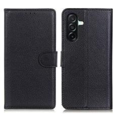  Samsung Galaxy A27 5G Fodral PU L&auml;der Svart - Teknikhallen.se
