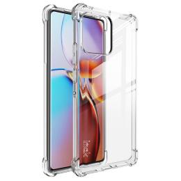 IMAK IMAK Motorola Edge 40 Pro 5G Skal Shockproof TPU Transparent - Teknikhallen.se