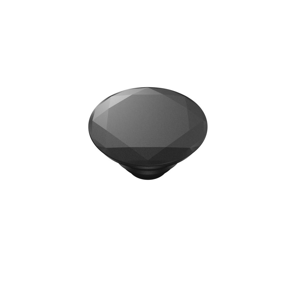 PopSockets PopSockets Avtagbart Grip med Ställfunktion Premium Metallic Diamond Black - Teknikhallen.se