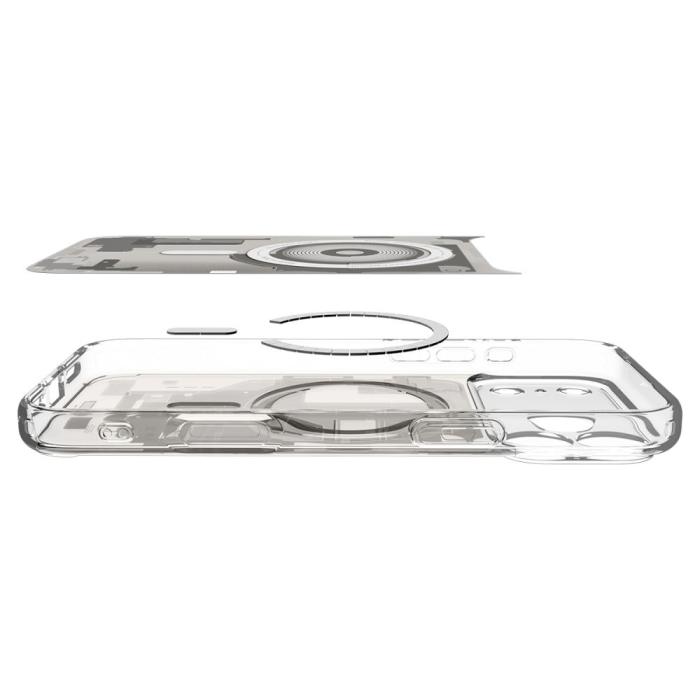 Bild 2, Spigen Spigen iPhone 18 Pro / 17 Pro Skal MagSafe Zero One Titanium - Teknikhallen.se