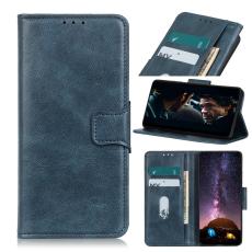  Xiaomi Redmi 9C Fodral Crazy Horse L&auml;der Bl&aring; - Teknikhallen.se