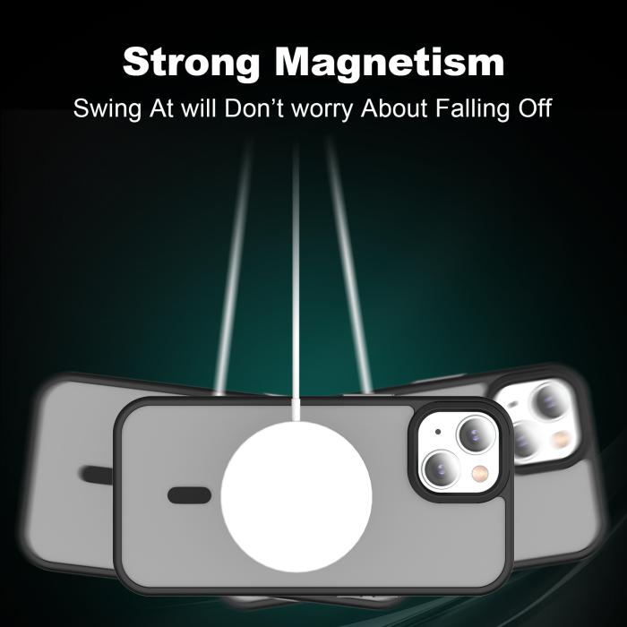 Bild 5, ColorPop ColorPop iPhone 15 Skal CH MagSafe Matt Svart - Teknikhallen.se