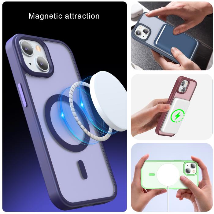 Bild 6, ColorPop ColorPop iPhone 15 Skal CH MagSafe Matt Svart - Teknikhallen.se
