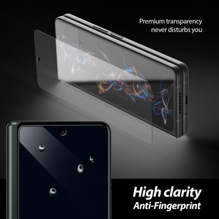 Bild 5, Whitestone Whitestone Samsung Galaxy Z Fold 4 2-PACK Skärmskydd DOME Glass - Teknikhallen.se