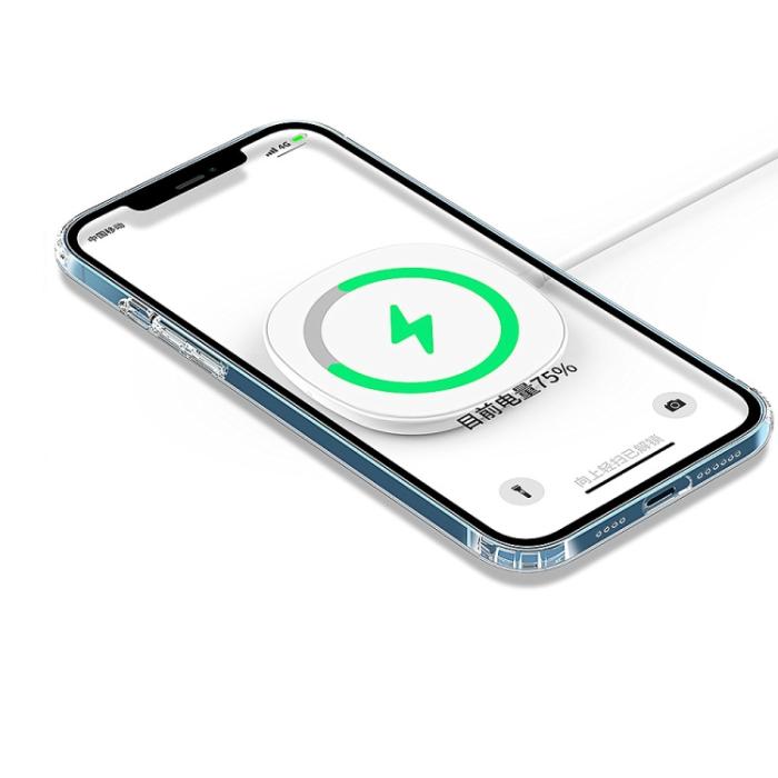 Bild 3,  iPhone 14 Skal MagSafe Akryl/TPU Transparent - Teknikhallen.se