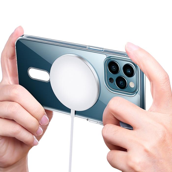 Bild 5,  iPhone 14 Skal MagSafe Akryl/TPU Transparent - Teknikhallen.se