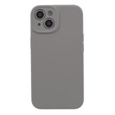  iPhone 15 Plus Skal Liquid Silikon Gr&aring; - Teknikhallen.se