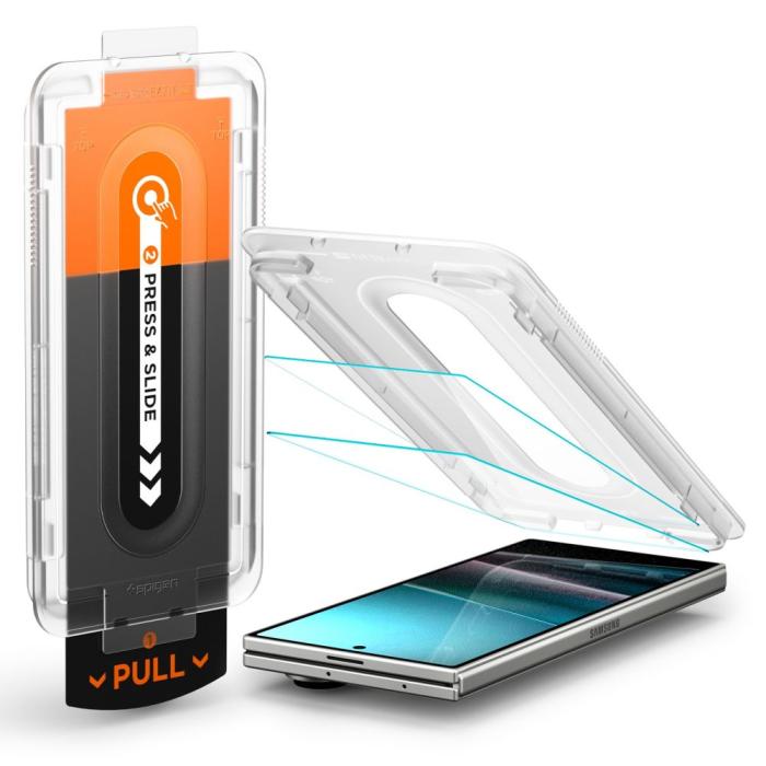Bild 2, Spigen Spigen Galaxy Z Fold 7 GLAS.tR Fit Pro 