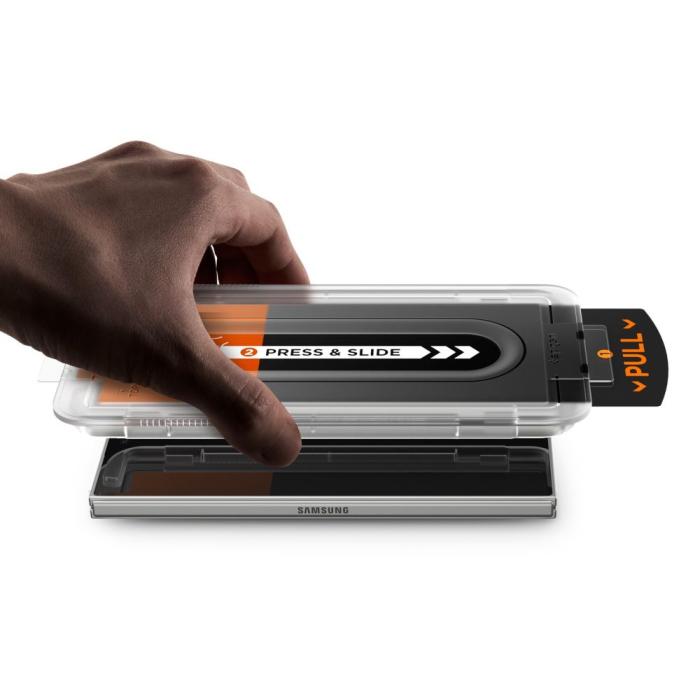 Bild 5, Spigen Spigen Galaxy Z Fold 7 GLAS.tR Fit Pro 