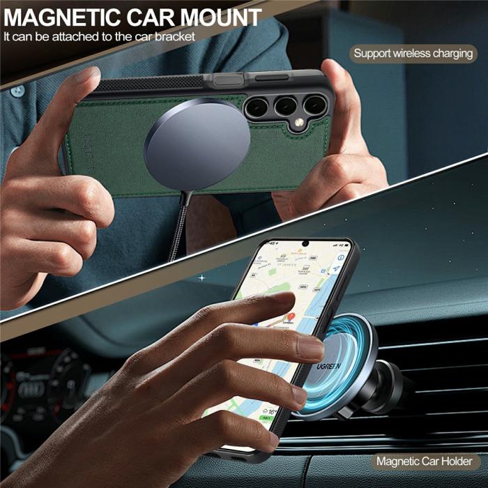 Bild 5, LC.IMEEKE LC.IMEEKE Galaxy S26 Skal MagSafe Avtagbart Kortfack - Teknikhallen.se