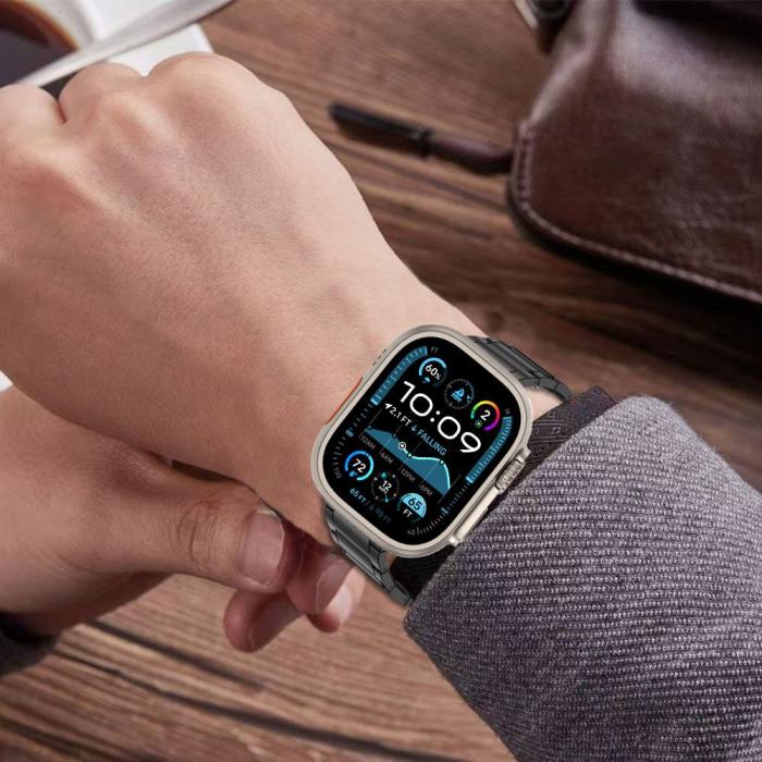 Bild 4, Tech-Protect Tech-Protect Apple Watch 42/44/45/46/49mm Armband Stainless - Teknikhallen.se