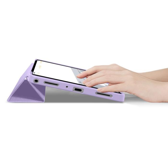 Bild 6, Tech-Protect Tech-Protect Galaxy Tab A11 Plus/A9 Plus Fodral SmartCase Violet - Teknikhallen.se