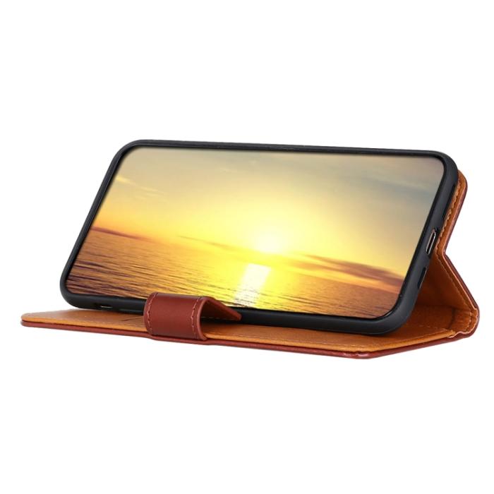 Bild 4,  Samsung Galaxy A13 4G Fodral Tri-Color Brun - Teknikhallen.se