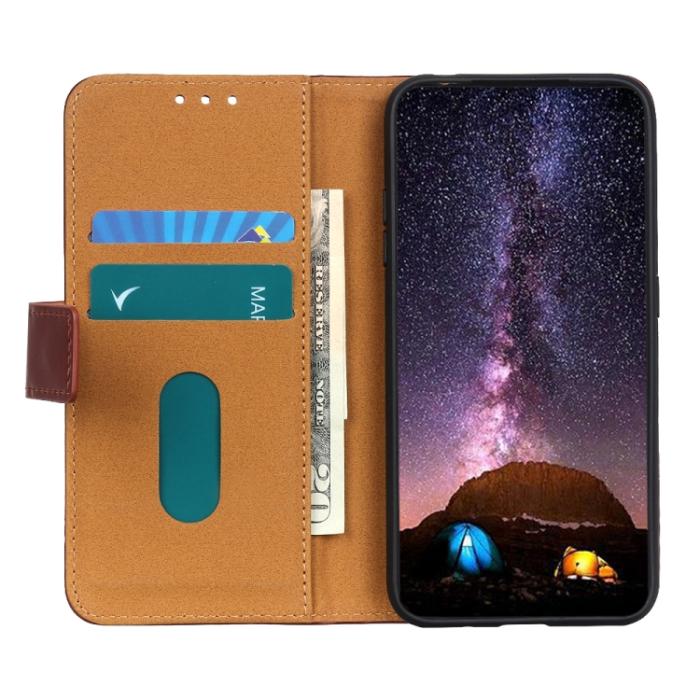 Bild 6,  Samsung Galaxy A13 4G Fodral Tri-Color Brun - Teknikhallen.se