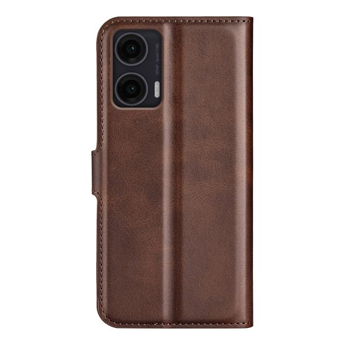 Bild 6,  Motorola Moto G35 5G Fodral Läder Brun - Teknikhallen.se
