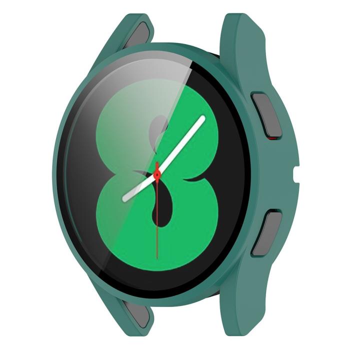 Bild 3,  Galaxy Watch FE/4 40 mm Skal Med Skärmskydd Mörk Grön - Teknikhallen.se