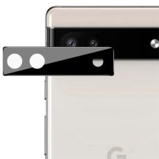 IMAK IMAK Google Pixel 6A Linsskydd H&auml;rdat Glas Svart - Teknikhallen.se