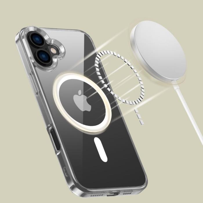 Bild 5, Tech-Protect Tech-Protect iPhone 16 Plus Skal MagSafe FlexAir Hybrid - Teknikhallen.se