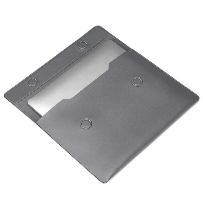 Bild 6,  Laptop Sleeve 2-Set PU-Läder Väska 15.4
