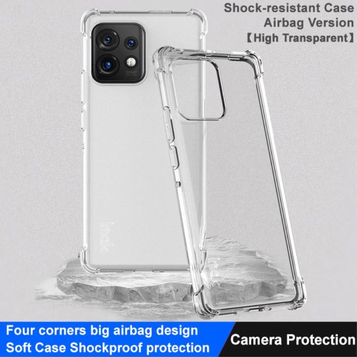 Bild 2, IMAK IMAK Motorola Edge 40 Pro 5G Skal Shockproof TPU Transparent - Teknikhallen.se