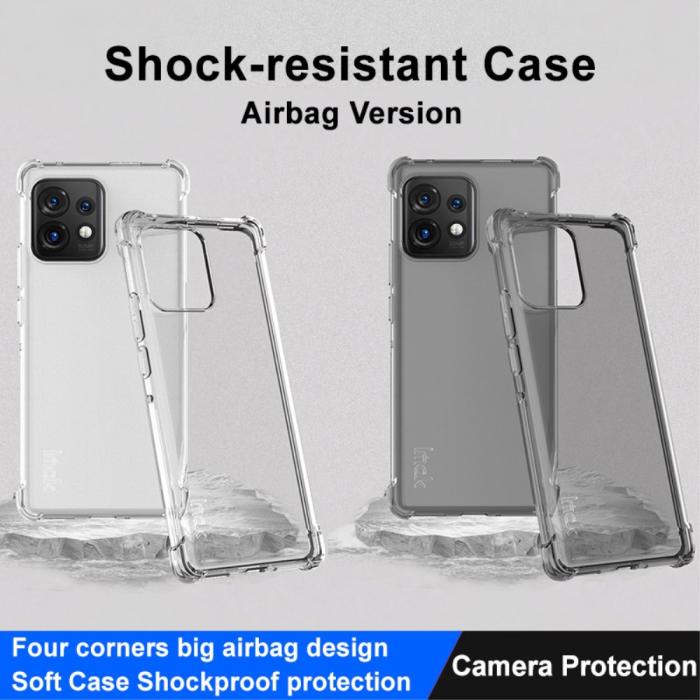 Bild 3, IMAK IMAK Motorola Edge 40 Pro 5G Skal Shockproof TPU Transparent - Teknikhallen.se