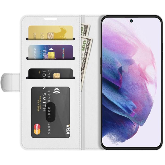 Bild 2,  OnePlus 7 Fodral Läder - Vit - Teknikhallen.se