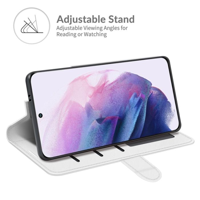 Bild 3,  OnePlus 7 Fodral Läder - Vit - Teknikhallen.se