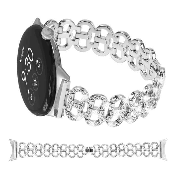 Bild 3,  Google Pixel Watch / Watch 2 Kalebassformat Dekor Armband - Teknikhallen.se