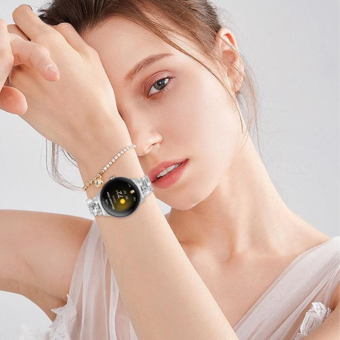 Bild 5,  Google Pixel Watch / Watch 2 Kalebassformat Dekor Armband - Teknikhallen.se