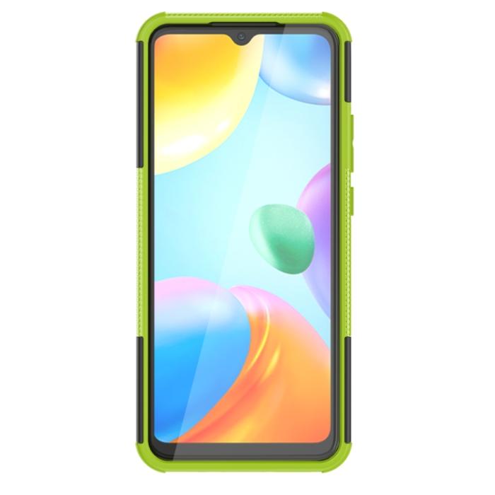 Bild 3,  Xiaomi Redmi 10C Skal Ultimata Stöttåligt med Stöd Grön - Teknikhallen.se
