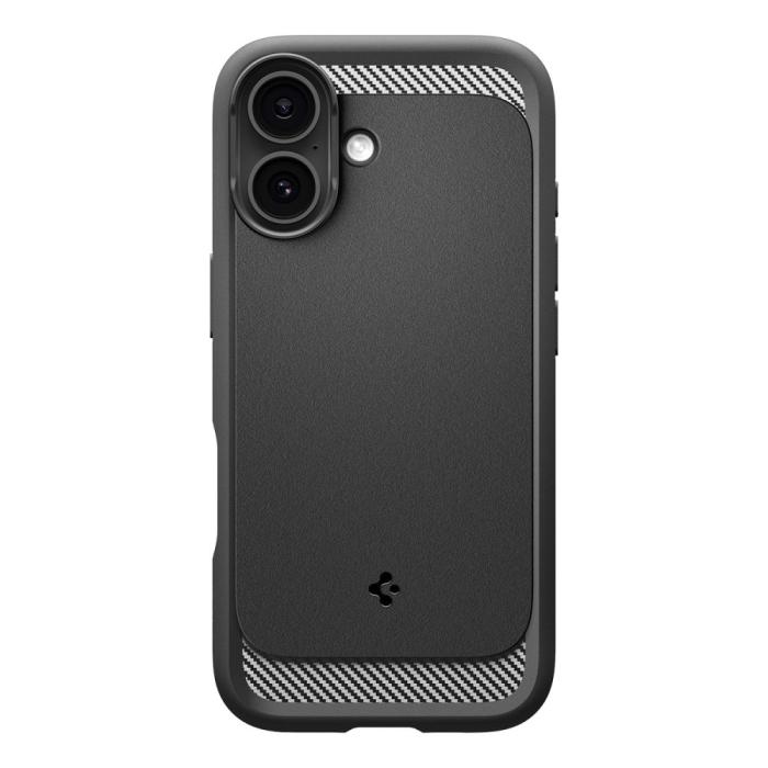 Bild 2, Spigen Spigen iPhone 17 Skal MagSafe Rugged Armor Matt Svart - Teknikhallen.se