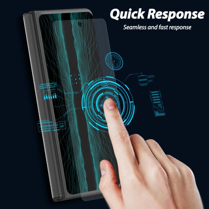 Bild 6, Whitestone Whitestone Samsung Galaxy Z Fold 4 2-PACK Skärmskydd DOME Glass - Teknikhallen.se