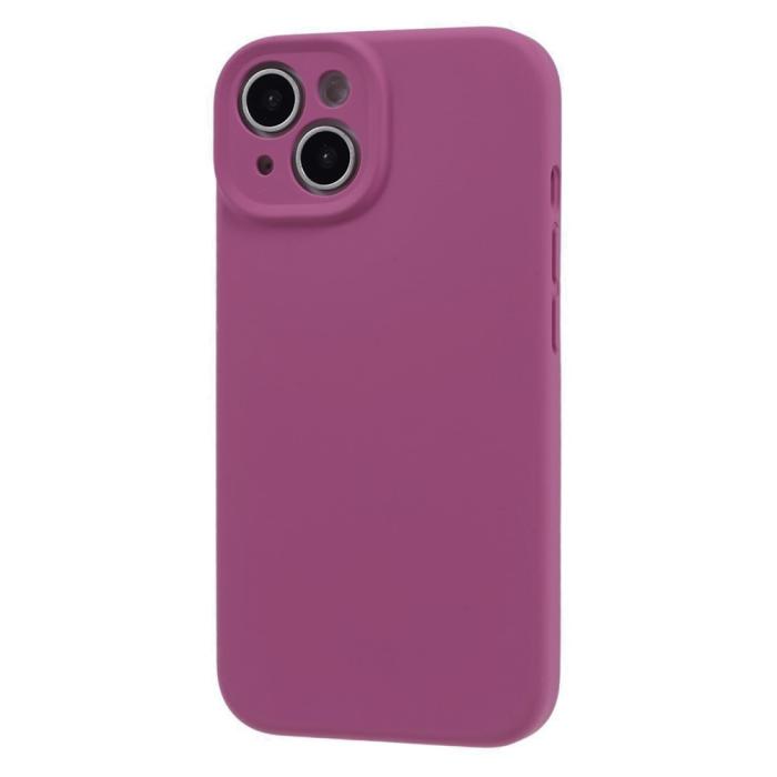Bild 3,  iPhone 15 Plus Skal Liquid Silikon Rosa Pitaya - Teknikhallen.se