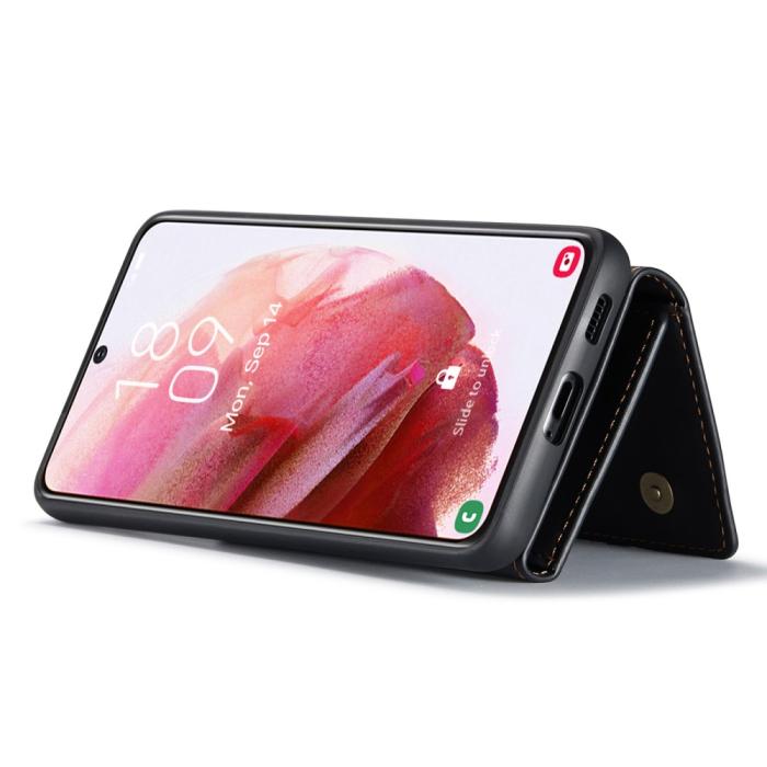 Bild 2, DG.MING DG.MING Galaxy S24 Skal 2in1 Magnetisk Avtagbart Kortfack Svart - Teknikhallen.se