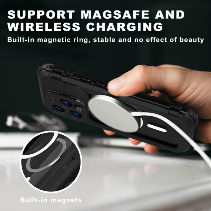 Bild 2, ShellBox ShellBox iPhone 14 Pro MagSafe IP68 Aluminium Vattentät Skal - Teknikhallen.se