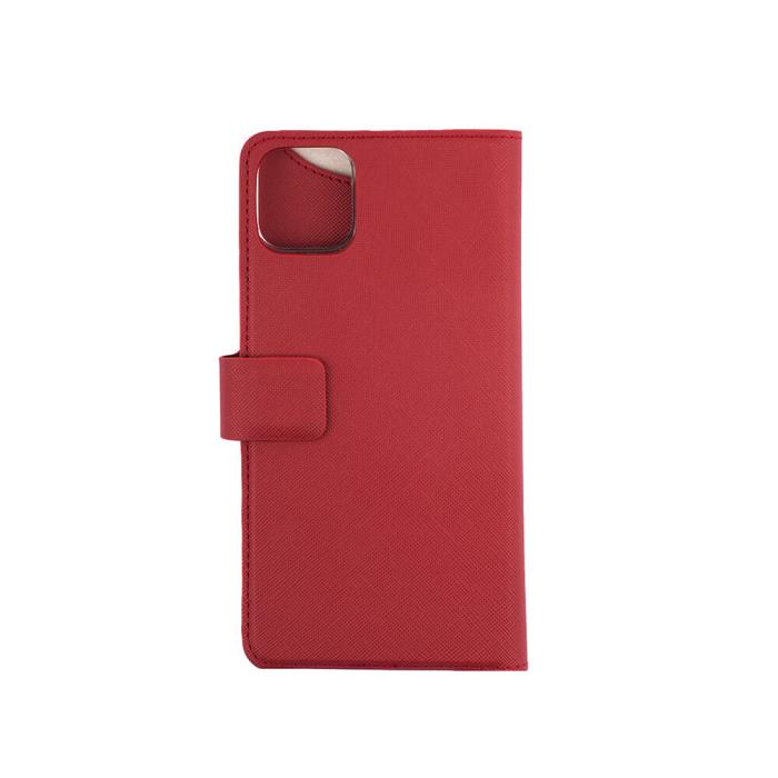 Bild 3, Onsala ONSALA iPhone 11 Pro Max 2in1 Magnet Fodral / Skal Saffiano Red - Teknikhallen.se